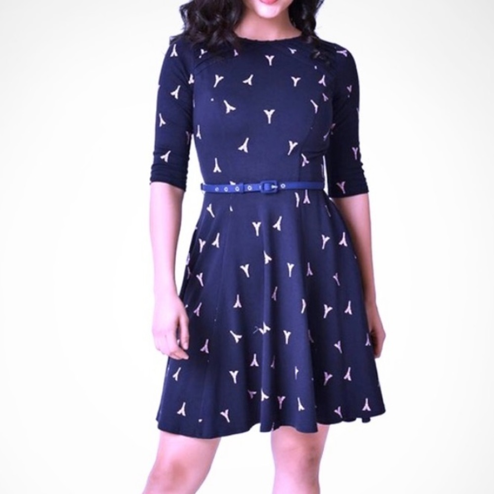 Unique Vintage Eiffel Tower Dress